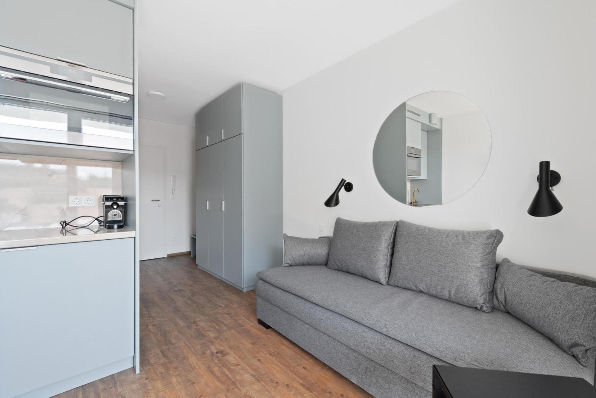 Schickes All-Inklusive Apartmentzimmer By Resida Asset Gmbh Brunn am Gebirge Kültér fotó